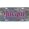 Generated Product Preview for Jacqui Review of Water Lilies by Claude Monet Front License Plate