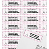 Generated Product Preview for Winsome Simon Review of Eiffel Tower Return Address Labels (Personalized)