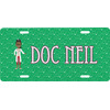 Generated Product Preview for Amanda Neil Review of Doctor Avatar Front License Plate (Personalized)