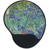 Generated Product Preview for Margery Pearl Review of Irises (Van Gogh) Mouse Pad with Wrist Support