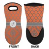 Generated Product Preview for Susan Loveday Review of Damask & Moroccan Neoprene Oven Mitt - Single w/ Name and Initial