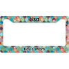 Generated Product Preview for Lisa Gray DeCastro Review of Glitter Moroccan Watercolor License Plate Frame - Style B