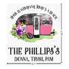 Generated Product Preview for Pamela Review of Camper Graphic Decal - Custom Sizes (Personalized)