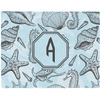 Generated Product Preview for Christina Sprindis Review of Sea-blue Seashells Woven Fabric Placemat - Twill w/ Monogram