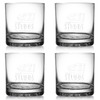Generated Product Preview for Jim Stubbs Review of Logo & Company Name Whiskey Glasses - Engraved - Set of 4