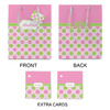 Generated Product Preview for Laura Ellis Review of Pink & Green Dots Gift Bag (Personalized)