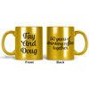 Generated Product Preview for Peggy M Kirby Review of Design Your Own Metallic Gold Mug