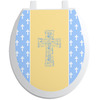 Generated Product Preview for Julie Review of Easter Cross Toilet Seat Decal