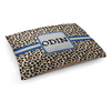 Generated Product Preview for Dina Review of Leopard Print Dog Bed w/ Name and Initial