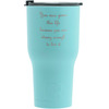 Generated Product Preview for Billie jo Beydler Review of Design Your Own RTIC Tumbler - Teal - Engraved Front