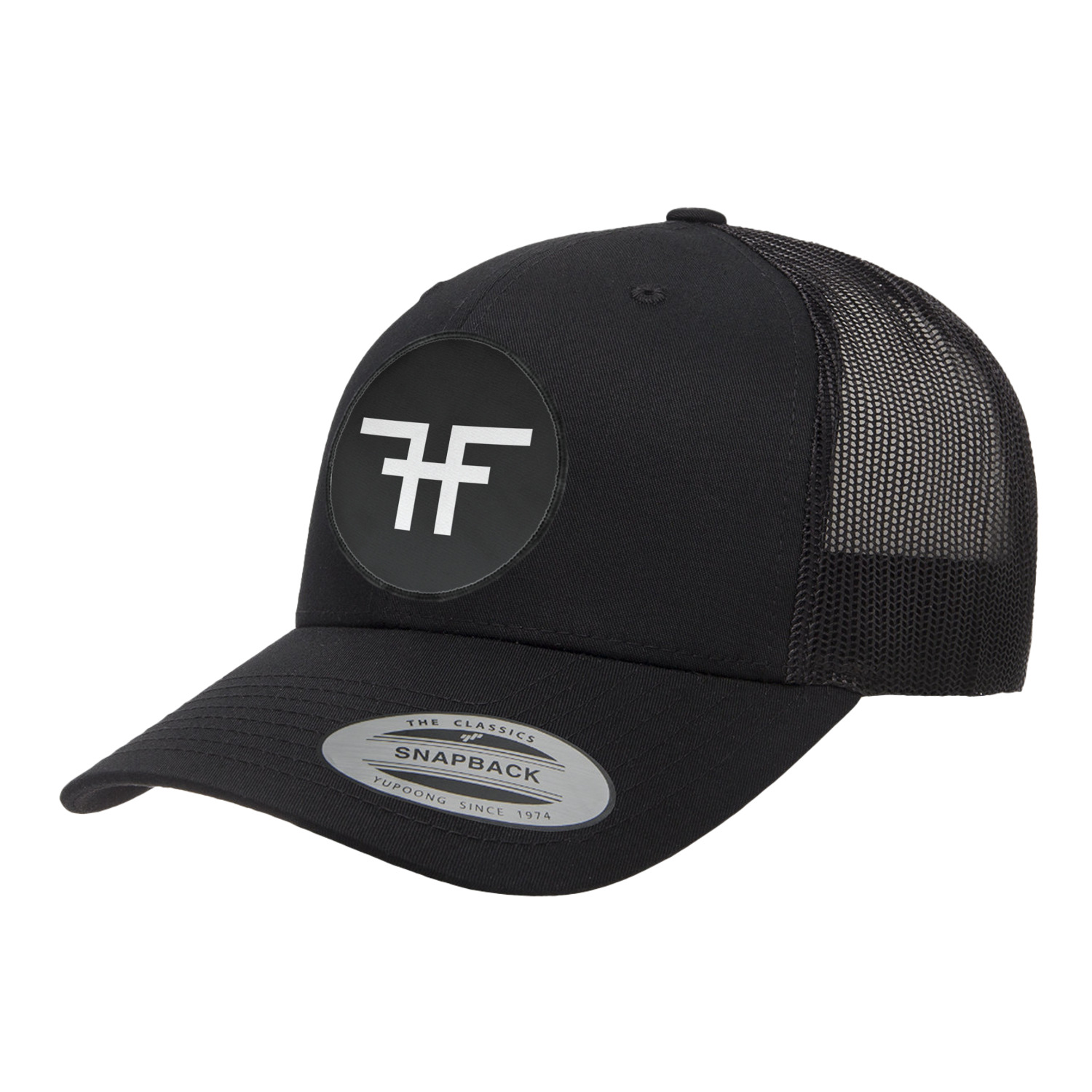 Unisex Black Vintage Trucker Hat Baseball Snapback Closure Cap for Outdoors BUECDHYEI Campfire and Cocktails Trucker Hat - Mesh Baseball  main image 2