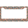 Generated Product Preview for Patrick Fox Review of Fox Trail Floral License Plate Frame (Personalized)