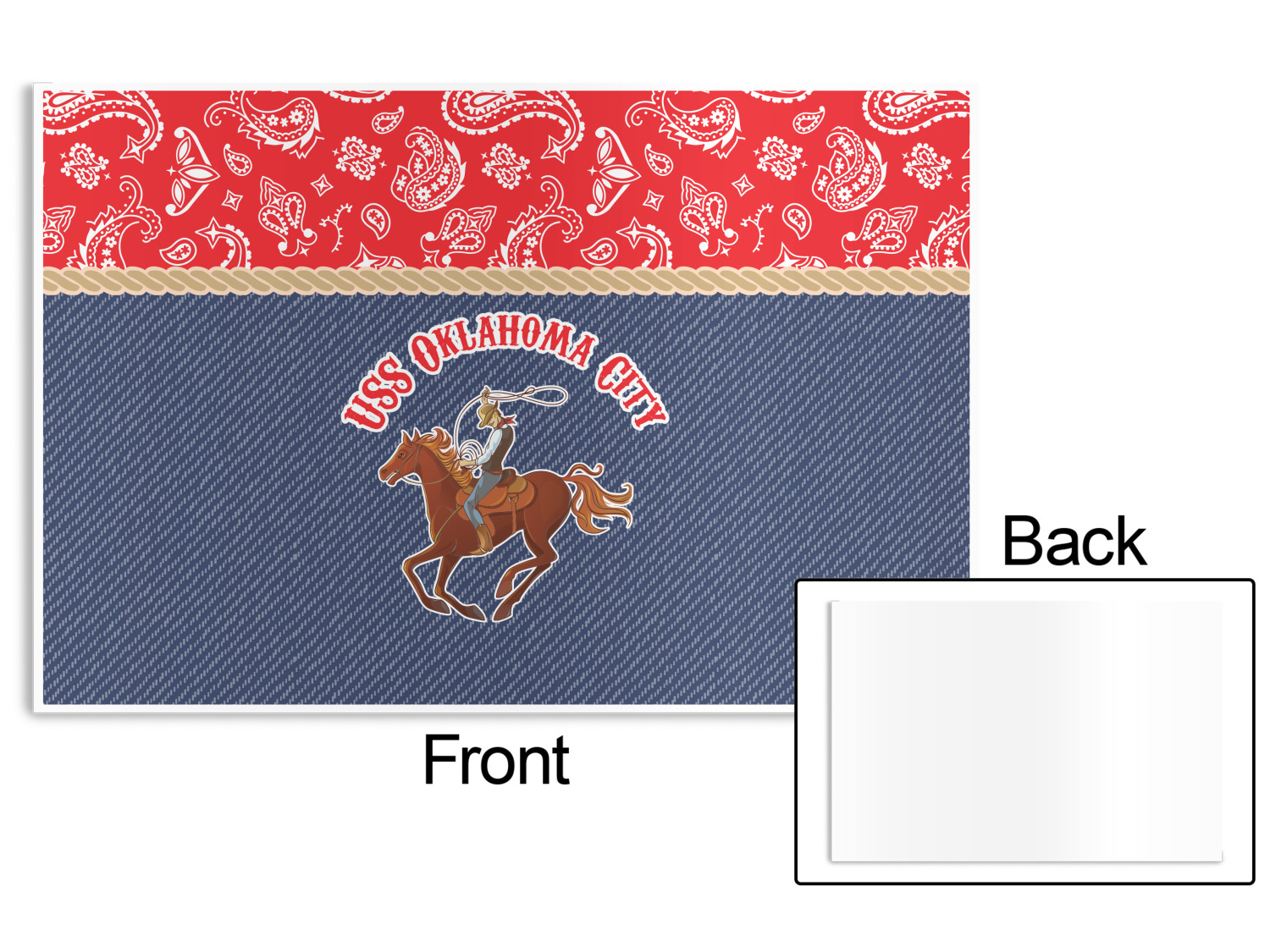 Custom Disposable Paper Placemats Design & Preview Online YouCustomizeIt