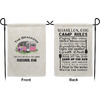 Generated Product Preview for Erin Bracken-Sanchez Review of Camper Garden Flag (Personalized)