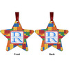 Generated Product Preview for Kathryn I Ortloff Review of Woman Superhero Metal Ornaments - Double Sided w/ Name or Text