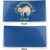 Generated Product Preview for Laurie Review of Sloth Vinyl Checkbook Cover (Personalized)