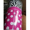 Image Uploaded for Furaha Bey Review of Zebra Print & Polka Dots Waste Basket (Personalized)