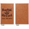 Generated Product Preview for Lori Review of Thankful & Blessed Leatherette Journal (Personalized)