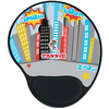 Generated Product Preview for TANNIE Review of Superhero in the City Mouse Pad with Wrist Support