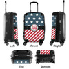 Generated Product Preview for Katherine M Roig Review of Stars and Stripes Suitcase (Personalized)