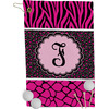 Generated Product Preview for Vickie Wagner Fletchall Review of Triple Animal Print Golf Towel - Poly-Cotton Blend - Small w/ Monograms