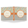 Generated Product Preview for Joan Review of Swirls, Floral & Chevron 3-Ring Binder (Personalized)
