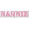 Generated Product Preview for Leanne Starling Review of Pink Camo Name/Text Decal - Custom Sizes (Personalized)