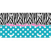 Generated Product Preview for Ashley Sexton Review of Dots & Zebra Front License Plate (Personalized)