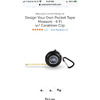 Image Uploaded for Frank Review of Design Your Own Pocket Tape Measure - 6 Ft w/ Carabiner Clip