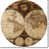 Generated Product Preview for Amy Wight Review of Vintage World Map Round Decal