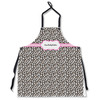 Generated Product Preview for John Chambers Review of Leopard Print Apron Without Pockets w/ Name and Initial