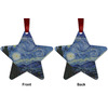 Generated Product Preview for Debra Review of The Starry Night (Van Gogh 1889) Metal Ornaments - Double Sided