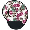 Generated Product Preview for Catherine Guillory Review of Sugar Skulls & Flowers Mouse Pad with Wrist Support