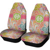 Generated Product Preview for Rebecca H Review of Abstract Foliage Car Seat Covers (Set of Two) (Personalized)