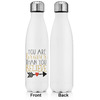 Generated Product Preview for Julie Goldschmidt Review of Inspirational Quotes Water Bottle - 17 oz. - Stainless Steel - Full Color Printing