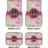 Generated Product Preview for David Troy Johnson Review of Peace Sign Car Floor Mats (Personalized)