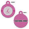 Generated Product Preview for Jana Doss Review of Moroccan Round Pet ID Tag - Small (Personalized)