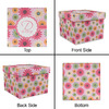 Generated Product Preview for Sandra Lee Carpenter Review of Daisies Gift Box with Lid - Canvas Wrapped (Personalized)