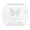 Generated Product Preview for Lovetta G Review of Butterflies Glass Baking and Cake Dish (Personalized)