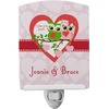Generated Product Preview for Joanie Bolton Review of Valentine Owls Ceramic Night Light (Personalized)