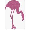 Generated Product Preview for Lori McKinnon Review of Pink Flamingo Glitter Sticker Decal - Custom Sized (Personalized)