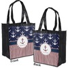 Generated Product Preview for Deborah Hechinger Review of Anchors & Stripes Grocery Bag (Personalized)