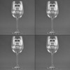 Generated Product Preview for Crescent LaPointe Review of Firetrucks Wine Glass - Engraved (Personalized)