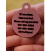 Image Uploaded for Susanne M Review of Design Your Own Round Pet ID Tag - Small