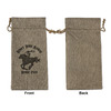Generated Product Preview for Kenneth Welch Review of Western Ranch Burlap Gift Bag (Personalized)