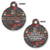 Generated Product Preview for dana ames Review of Barbeque Round Pet ID Tag - Small (Personalized)