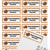 Generated Product Preview for Scott Review of Traditional Thanksgiving Return Address Labels (Personalized)