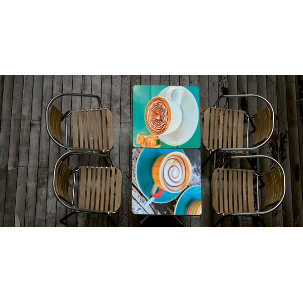 Custom Square Printed Table Tops