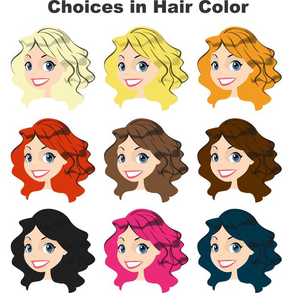 Choices in Hair Color for Women