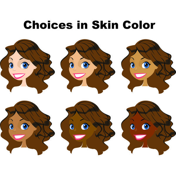 Choices in Skin Color for Women